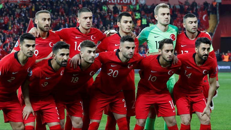teamfoto voor Turkey