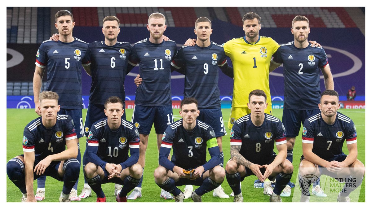 teamfoto voor Scotland