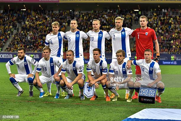teamfoto voor Finland