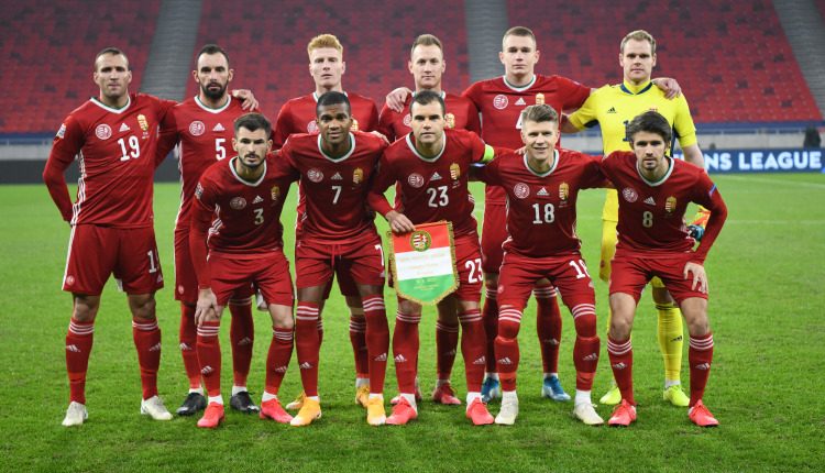 teamfoto voor Hungary